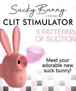 Sucky Bunny Clit Stimulator - Pink - Image 2