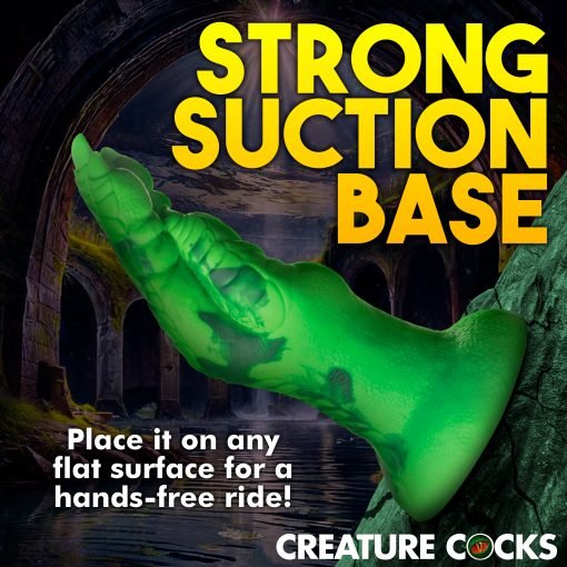 Raptor Claw Fisting Silicone Dildo - Green - Image 7