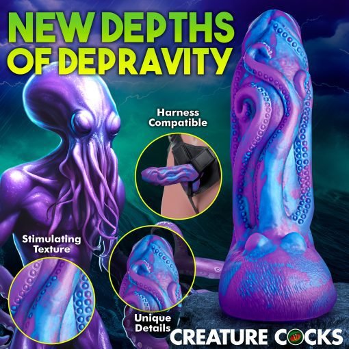 Colorful octopus-themed novelty item with unique texture details.