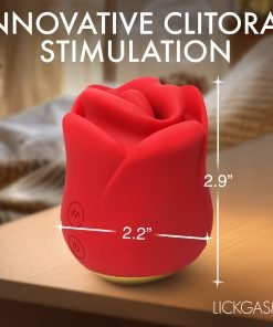 Sweet Kiss Kissing and Vibrating Clitoral Stimulator - Red - Image 5