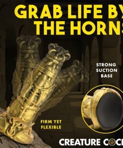 A unique product featuring a multi-pronged design with a strong suction base, ideal for adventurous experiences.