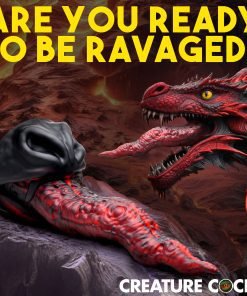 Dragon Tongue Silicone Dildo - Image 2