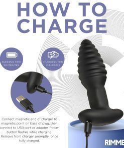 Instructions on how to charge a device with a USB cable