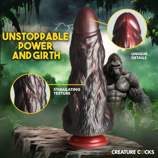 Realistic and detailed adult toy with unique features