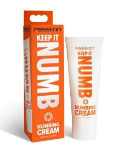 Keep It Numb numbing cream packaging and tube