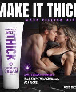 Passion Make It Thick Thickening Cream with couple embracing in bed