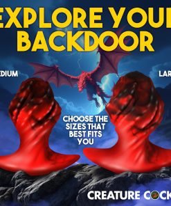 Vibrant red fantasy-themed products for exploration