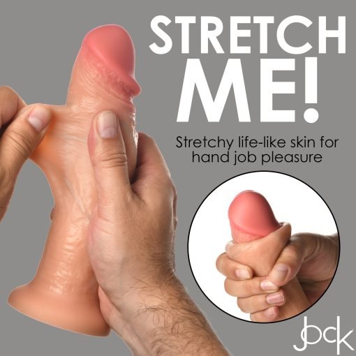 Real Skin Silicone Dildo - 8 Inch - Image 7