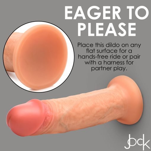 Real Skin Silicone Dildo - 8 Inch - Image 8