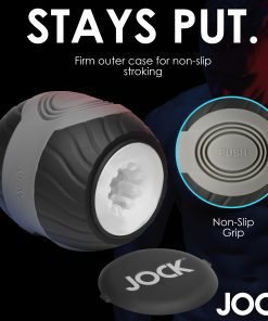 JOCK non-slip stroker with firm outer case