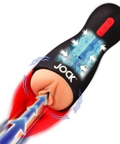 Innovative male pleasure device with realistic features
