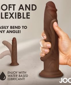 Flexible and soft adult toy in hand