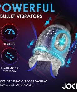 Powerful bullet vibrator with customizable settings