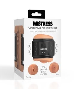 Vibrating Double Shot Mouth and Pussy Stroker - Image 7