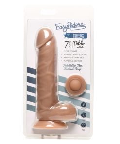 7 inch premium silicone dildo in packaging
