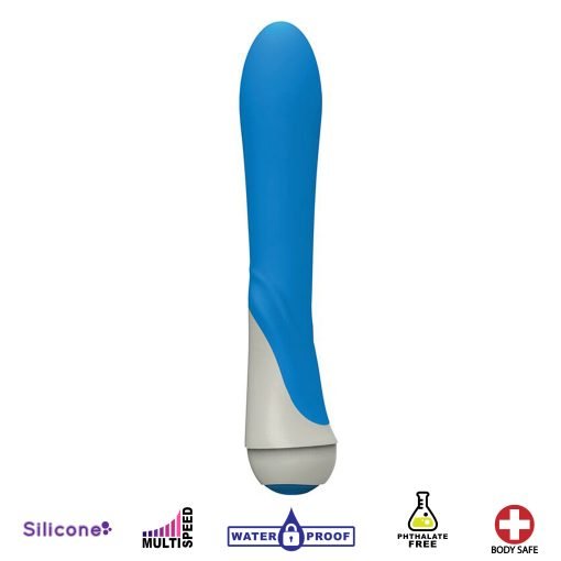 Vanessa 7 Function Silicone Vibe- Blue - Image 2
