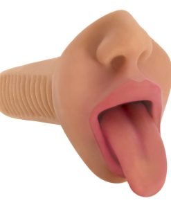 Mistress Selene Vibrating Mouth Stroker- Tan - Image 2