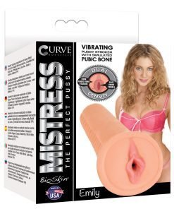 Mistress Emily BioSkin Vibrating Pussy Stroker- Flesh - Image 4