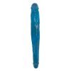 Blue silicone dildo