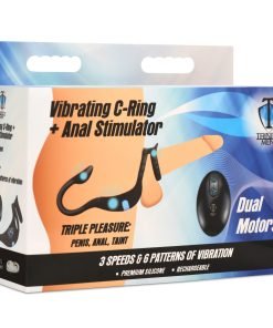 Vibrating Silicone Cock Ring and Anal Stimulator - Image 8
