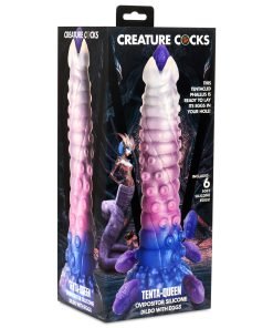 Tenta-Queen Ovipositor Silicone Dildo with Eggs - Image 7