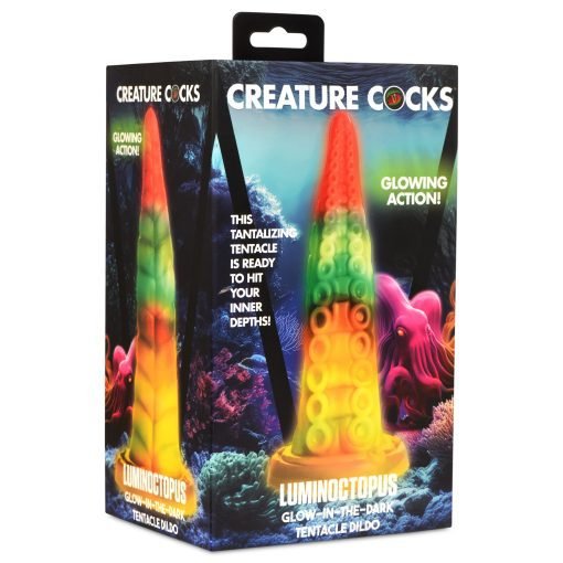 Luminoctopus Glow-In-The-Dark Tentacle Silicone Dildo - Image 9