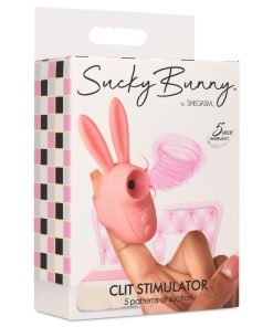 Sucky Bunny Clit Stimulator - Pink - Image 8