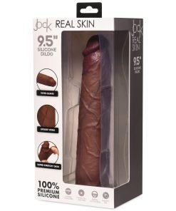 9.5 inch silicone dildo in packaging