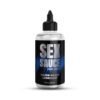 Bottle of Sex Sauce, a water-based lubricant for men