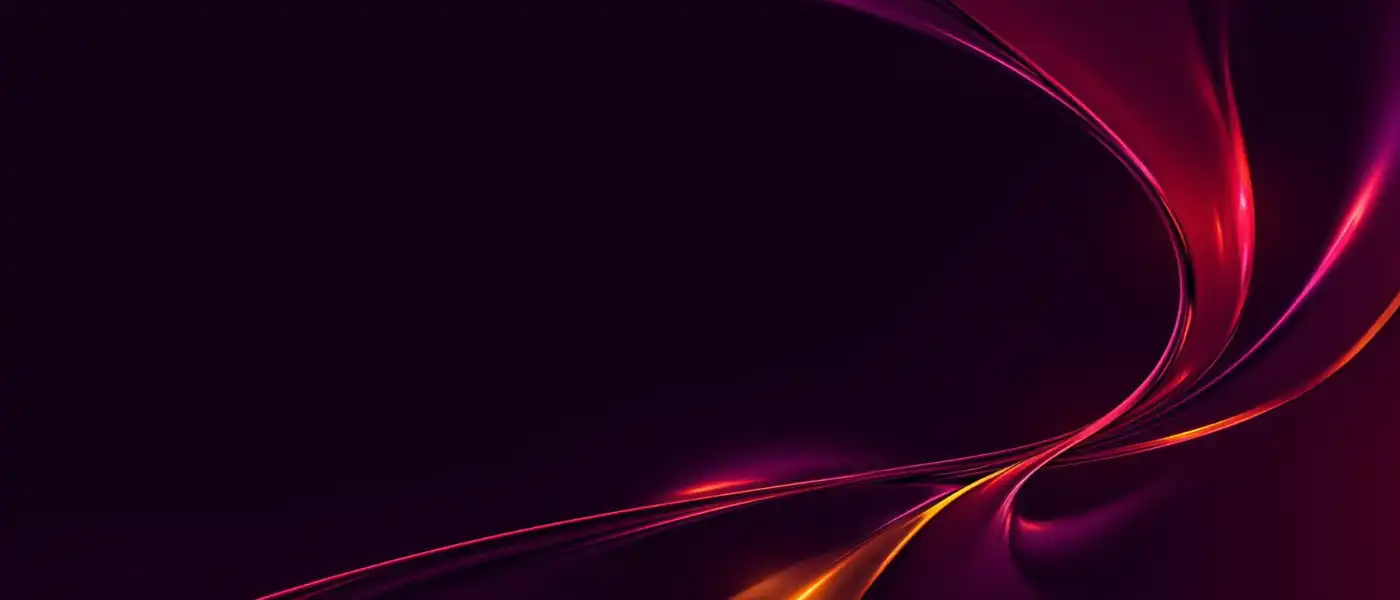 Abstract colorful background with smooth curves