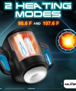 Cyber Milker stroking and vibrating masturbator with innovative features