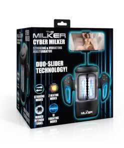 Cyber Milker stroking and vibrating masturbator with innovative features