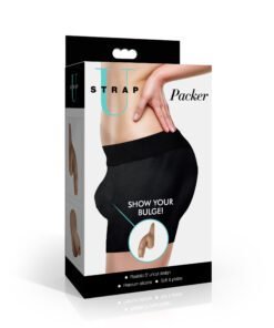 Packaging for a packer product showcasing a realistic design