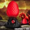 Fantasy-themed decorative item resembling a dragon's egg