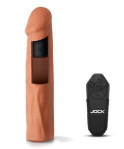 Remote-controlled realistic vibrator with ergonomic design
