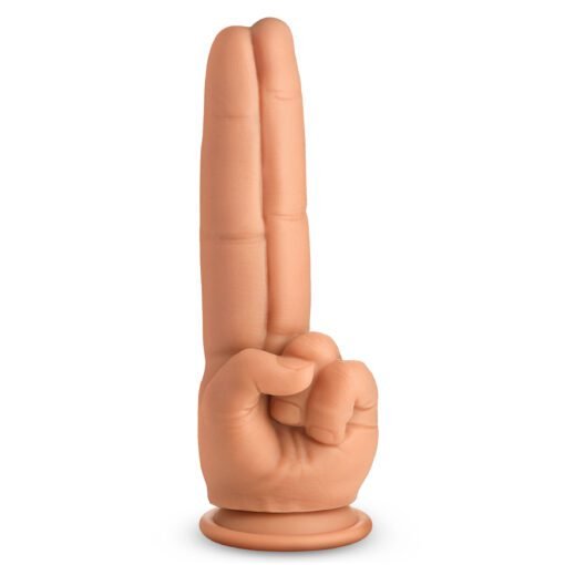 The Pleaser Double Finger Silicone Dildo - Image 6