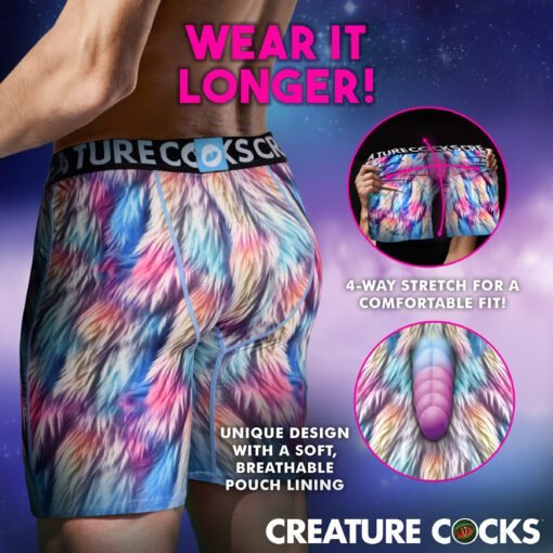 Creature Wear Mystique Unicorn Boxer Shorts - Medium - Image 4