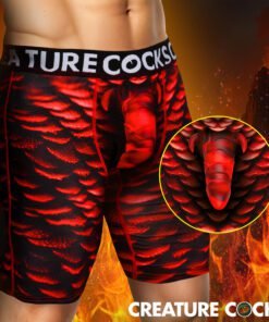 Creature Wear Horny Devil Demon Boxer Shorts - X-Large
