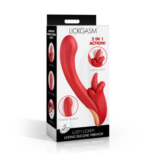 Lusty Licker Licking Silicone Vibrator - Image 7