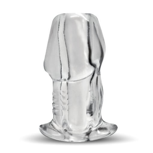 Dicked Clear Hollow Anal Plug - X-Large - Image 7