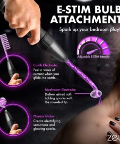 E-Stim Bulb Attachments for enhanced pleasure