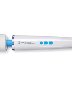 Waterproof Magic Wand with white and blue design