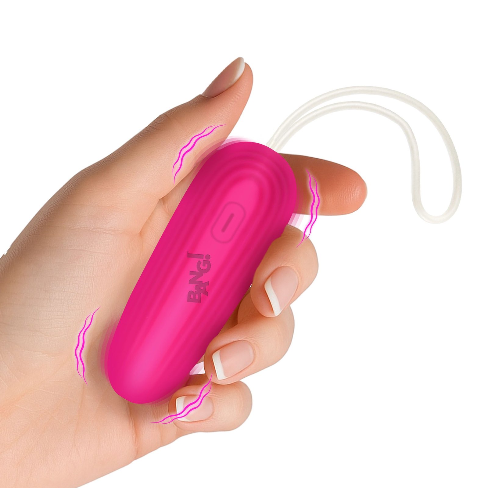 Silicone Vibrating Egg - Pink - Image 4