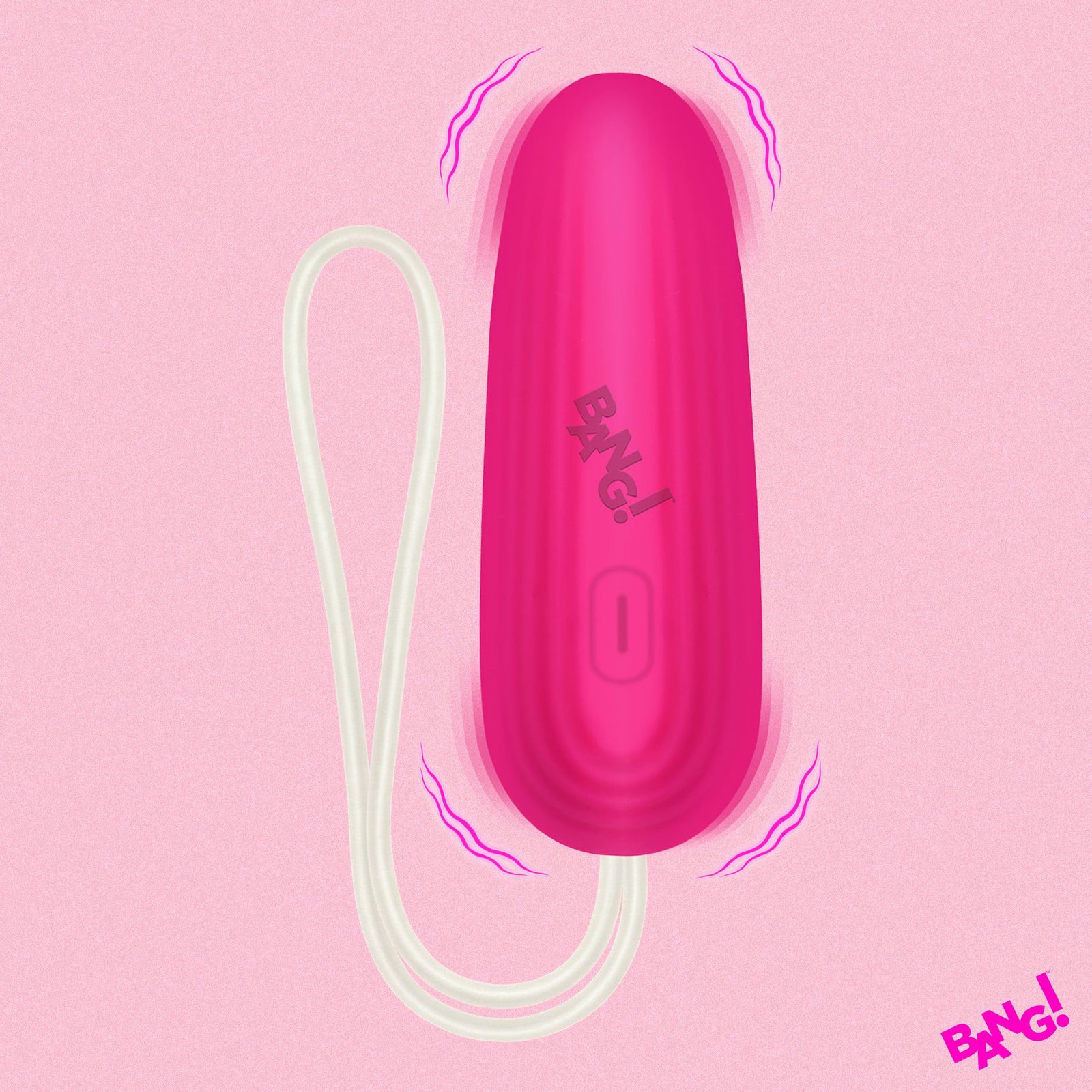 Silicone Vibrating Egg - Pink