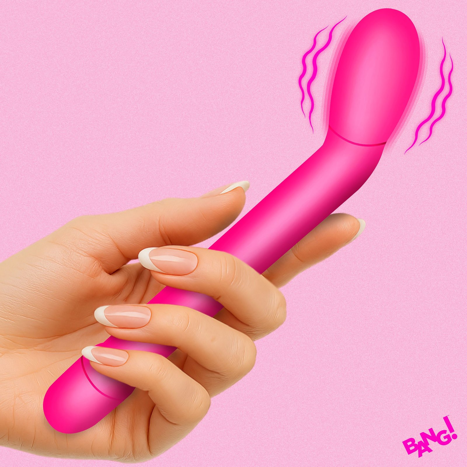 Slim G-Spot Vibrator - Pink