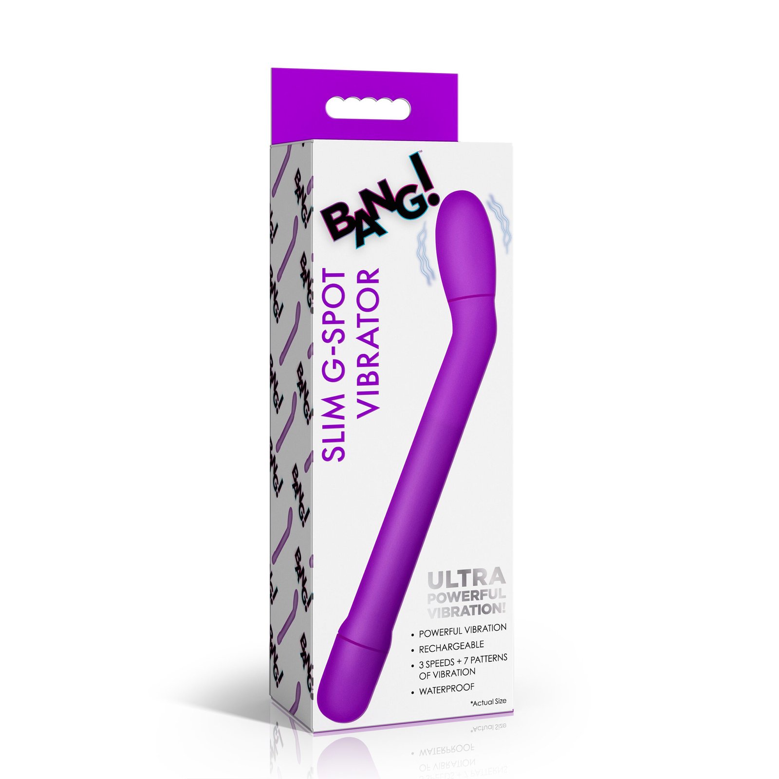 Slim G-Spot Vibrator - Purple - Image 6