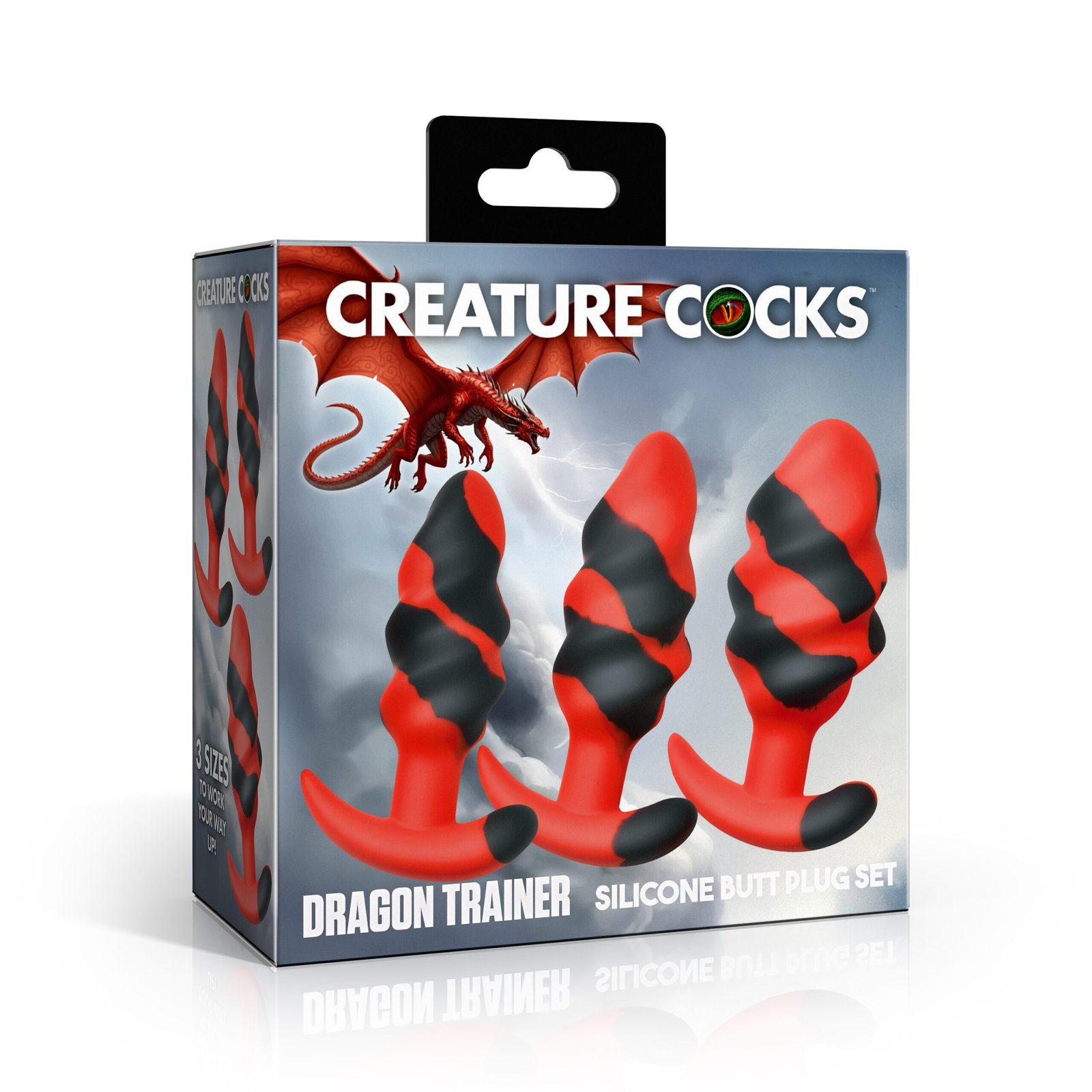 Dragon Trainer Silicone Butt Plug Set - Image 6