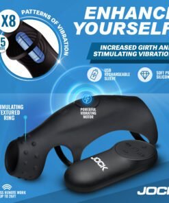 Rush Vibrating Penis Sleeve C-Ring w/ Remote - Image 2