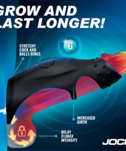 Rush Vibrating Penis Sleeve C-Ring w/ Remote - Image 3