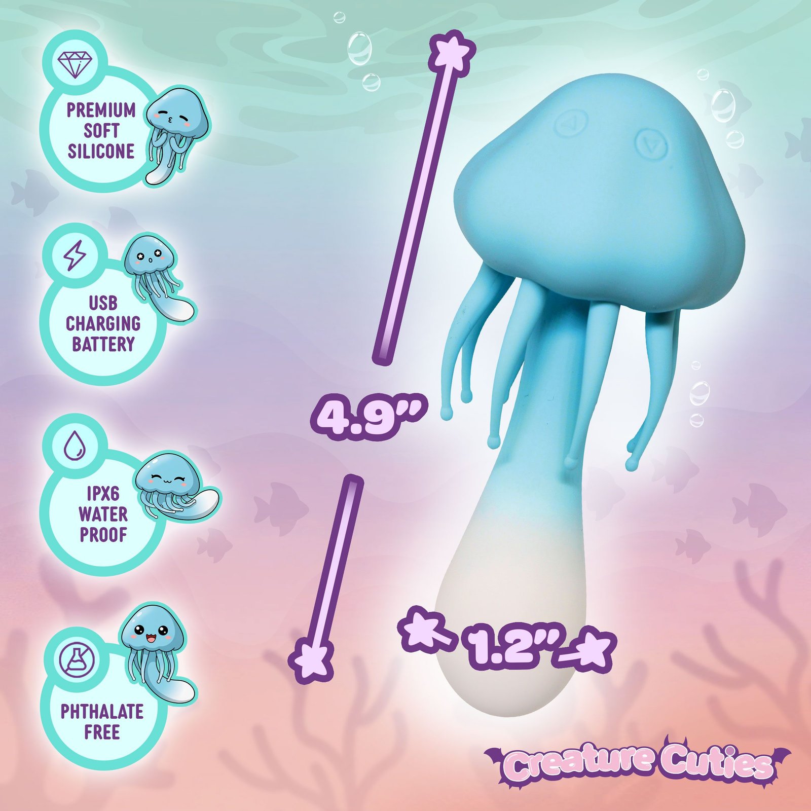 Jellyvibe Silicone Vibrator - Image 3